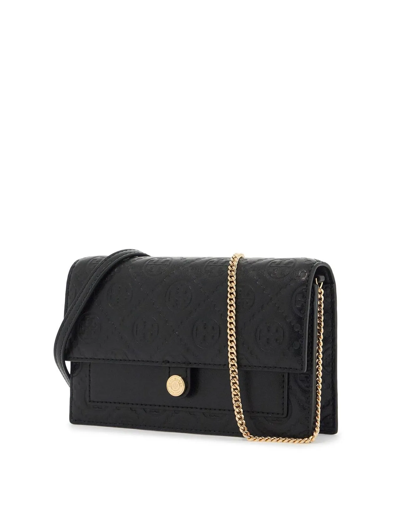 Mini T Monogram Leather Handbag