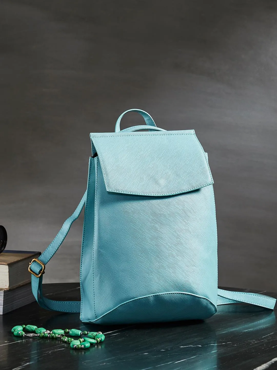 Mona B Convertible Daypack with Stylish Design for Women Turquoise
