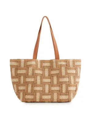 Natural Mare Woven Tote