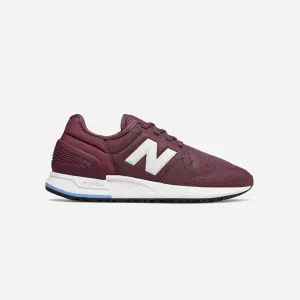 New Balance Lace Up WS247SC3 Running Shoes, Maroon WMNS