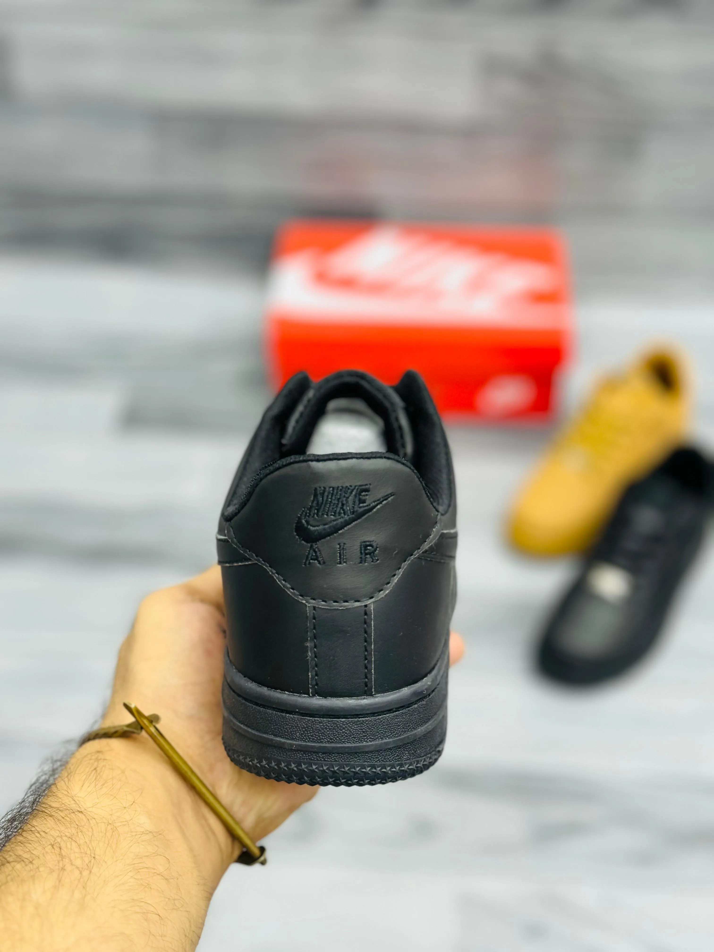 Nike Air Force 1 'Triple Black' – Men’s Classic Sneakers