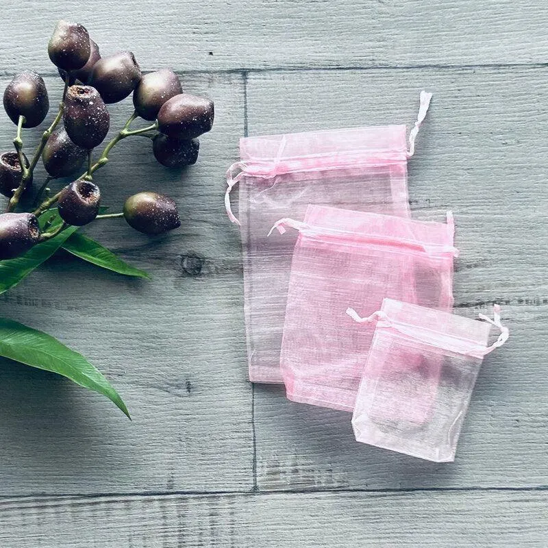 Organza Bag Pink - Small