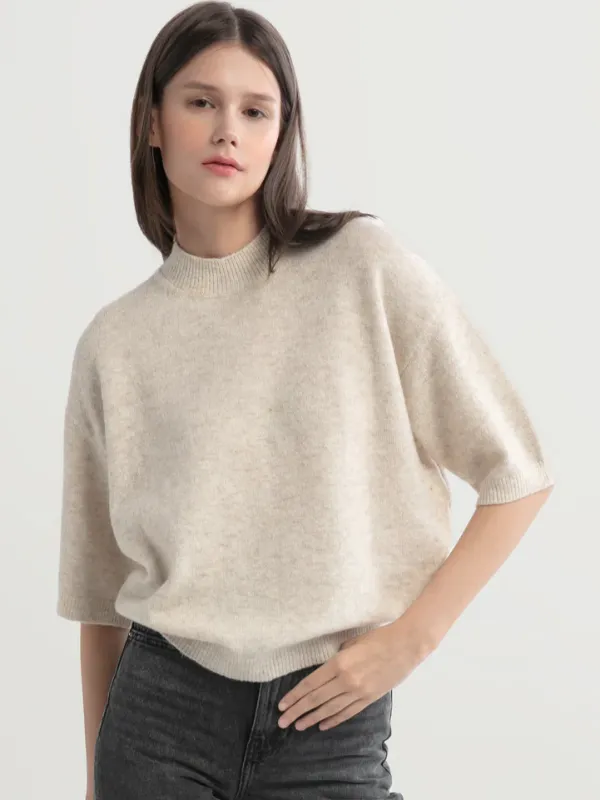 Pack Your Bags Mock Neck Top