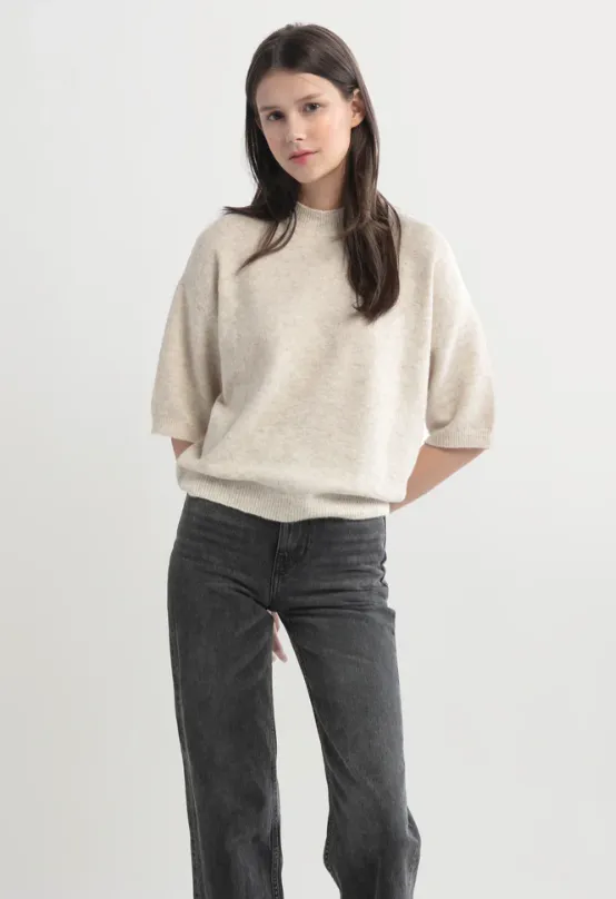 Pack Your Bags Mock Neck Top