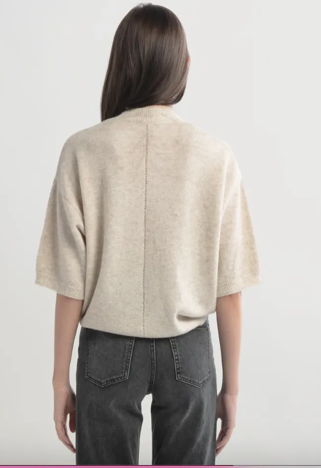 Pack Your Bags Mock Neck Top