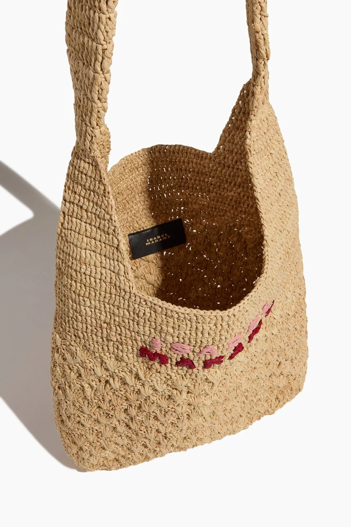 Praia Small Bag in Natural/Pink