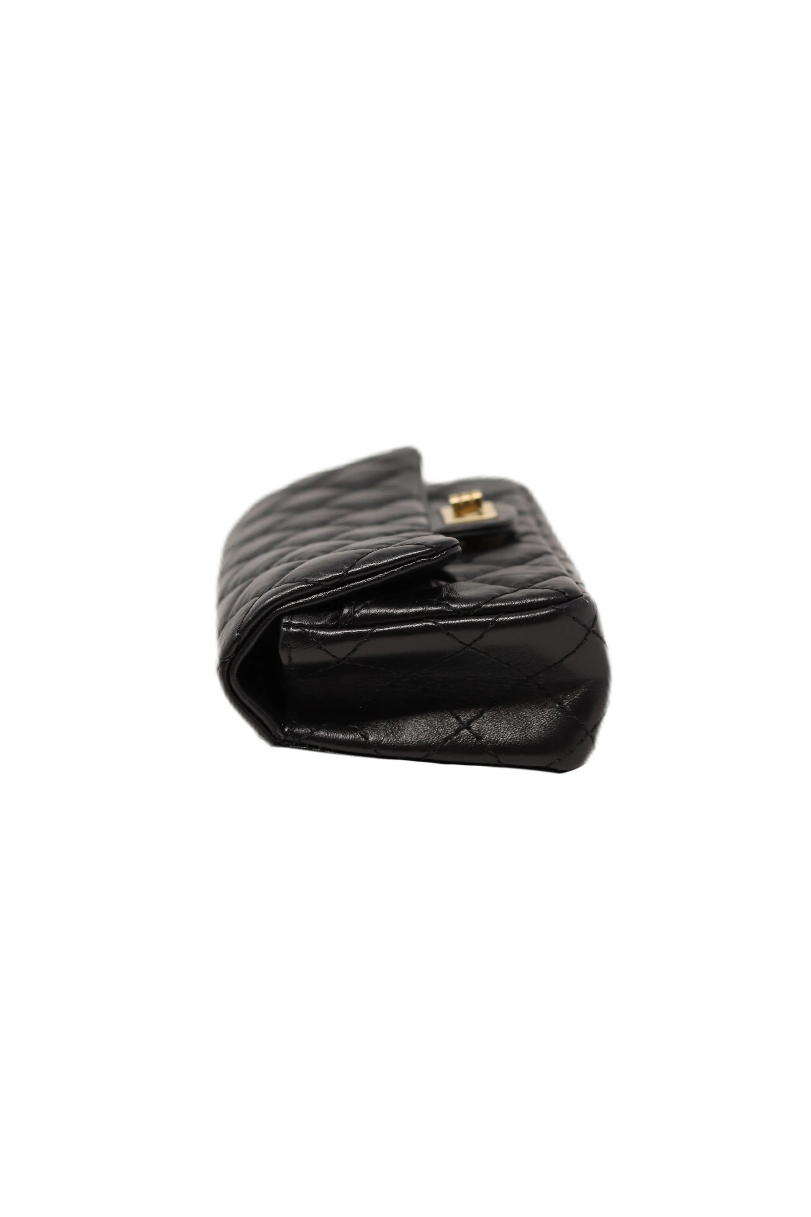 Pre-Owned Chanel 2019 2.55 mini Waist Bag Aged Calfskin