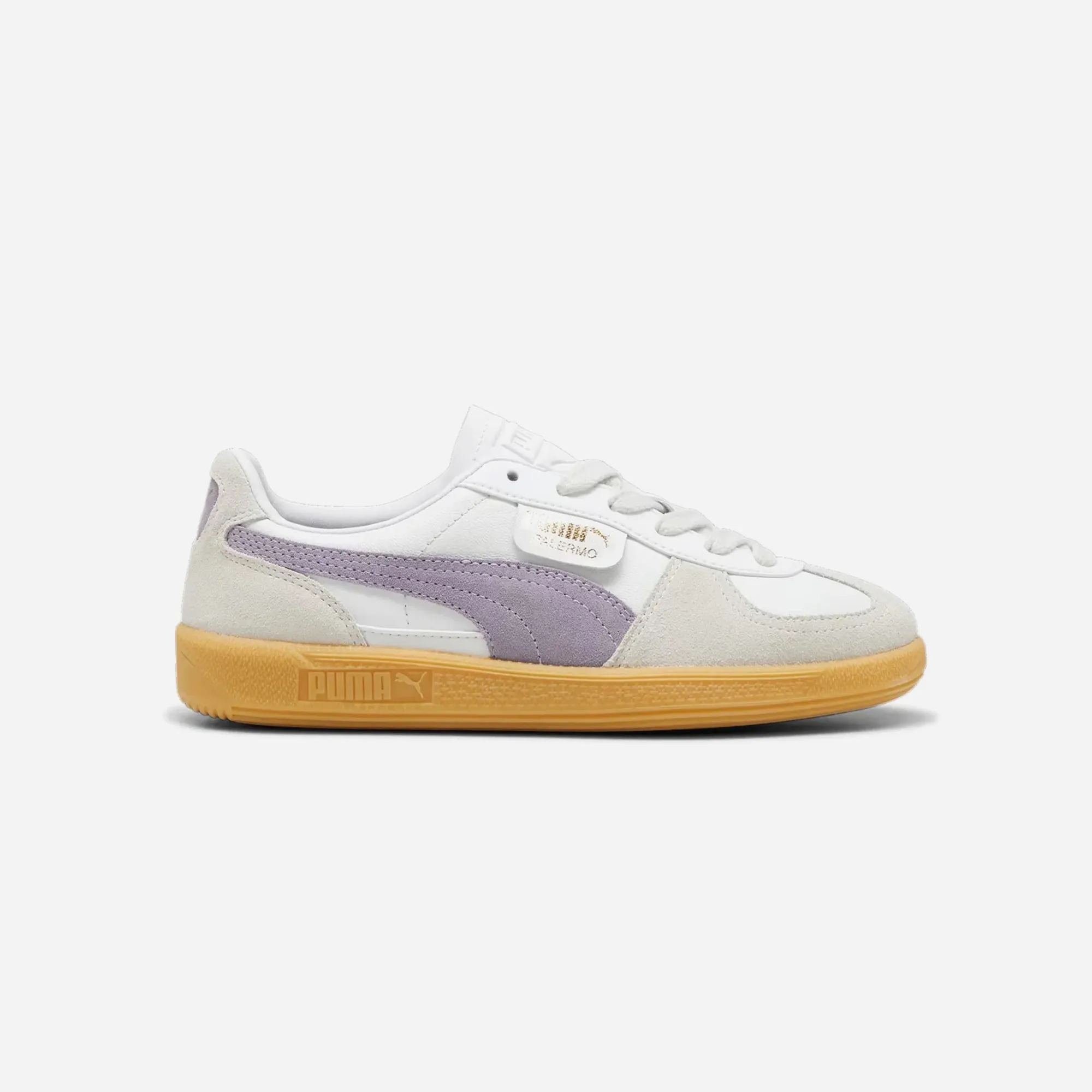 Puma Palermo Lth Unisex Sneakers White-Pale Plum-Gum