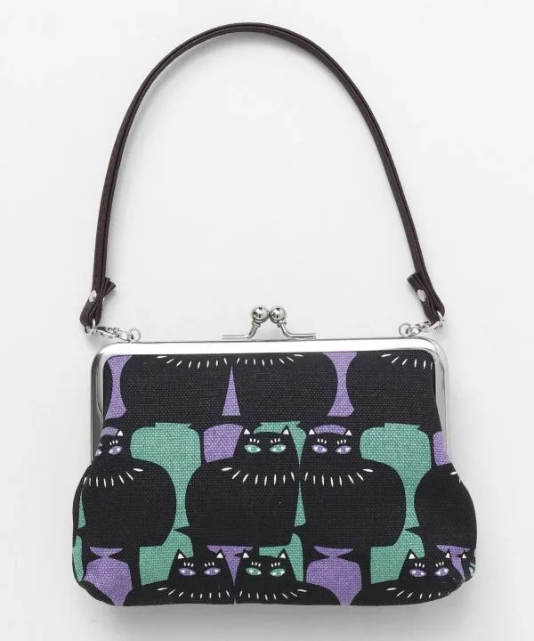 Retro Modern GAMAGUCHI Clutch Handbag