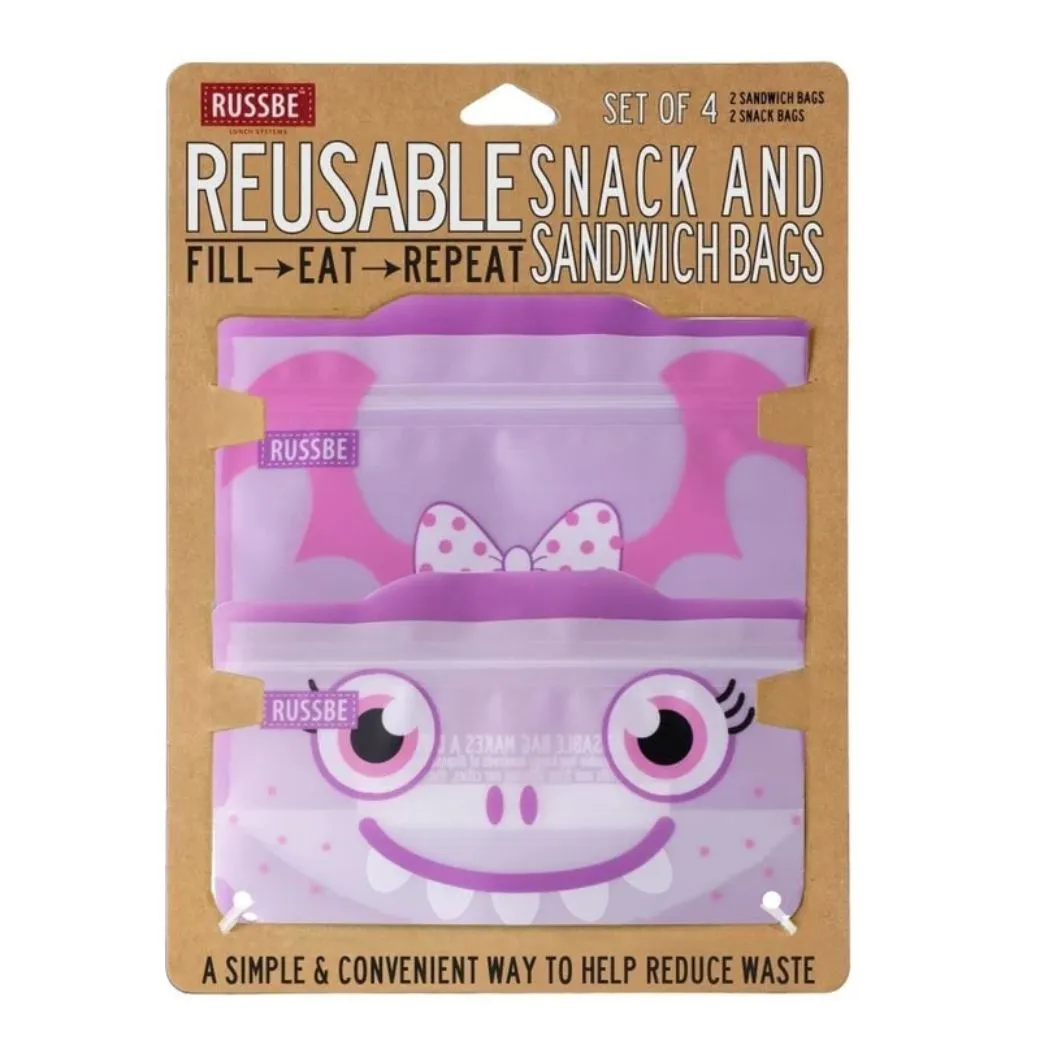 Reusable Russbe Snack & Sandwich Pockets