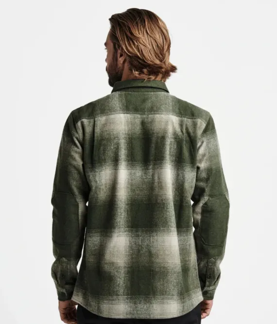 Roark Nordsman Long Sleeve Flannel - Dark Military 2.0