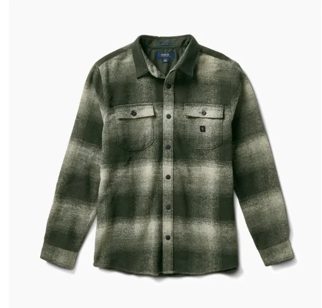 Roark Nordsman Long Sleeve Flannel - Dark Military 2.0