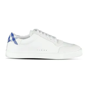 Robin Sneakers White & Blue Check