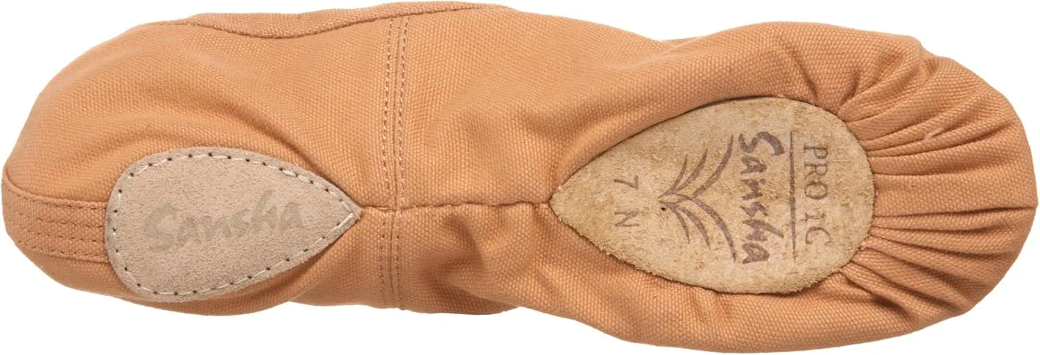 SANSHA Men's Pro 1 Canvas Ballet Slipper