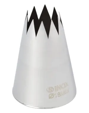 Schneider Star Nozzle, Stainless Steel, 18mm [GT122] (Order in item)