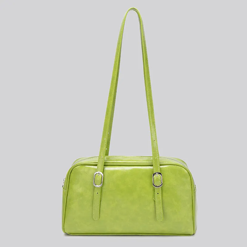 SEALBEER Large capacity bag popular new autumn versatile handbag fashion casual shoulder underarm bag soft leather pillow bag