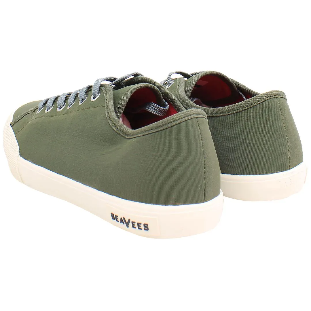 Seavees Army Issue Low Standard Womens Green Plimsolls