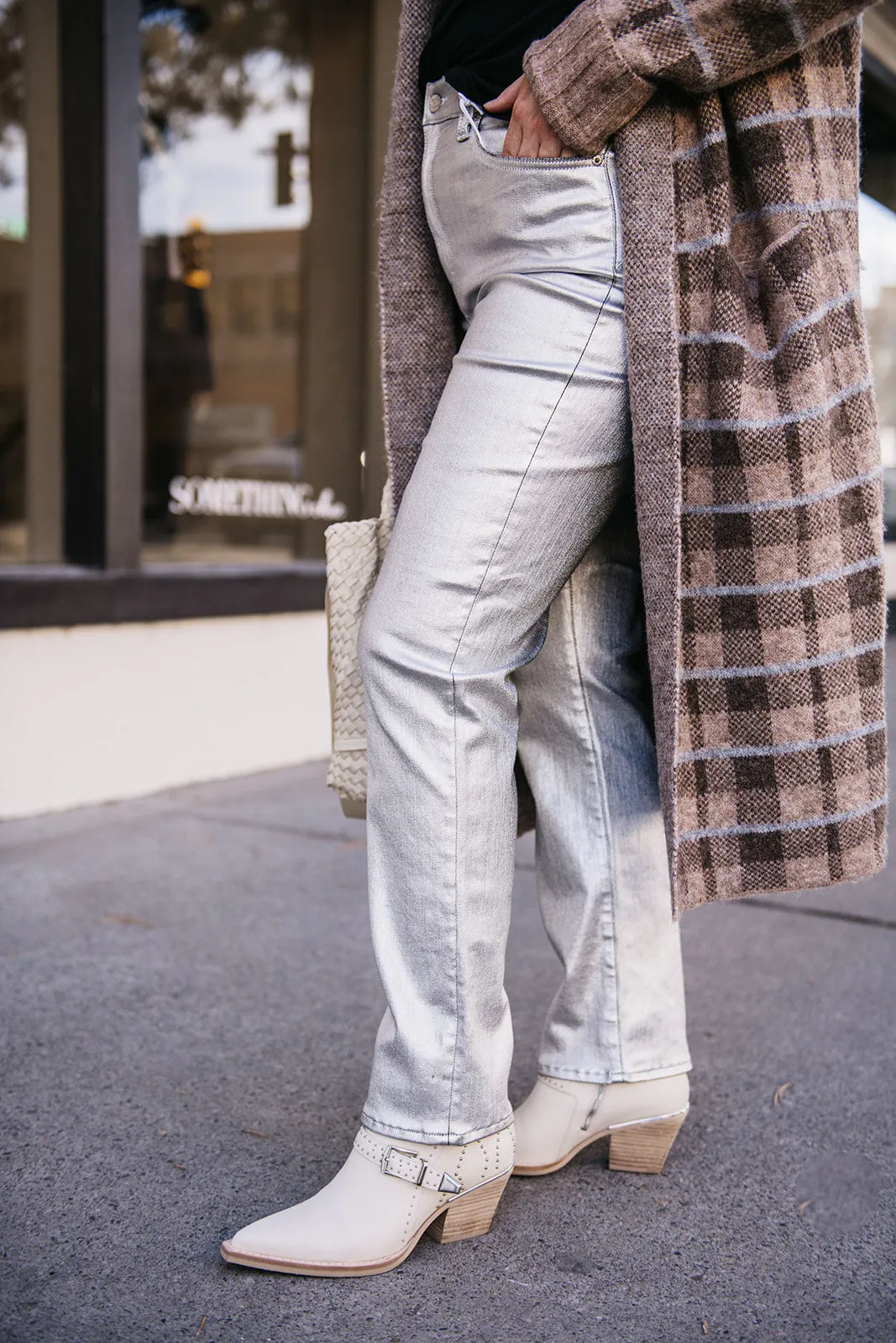 SMARTY PANTS HIGH RISE SLIM