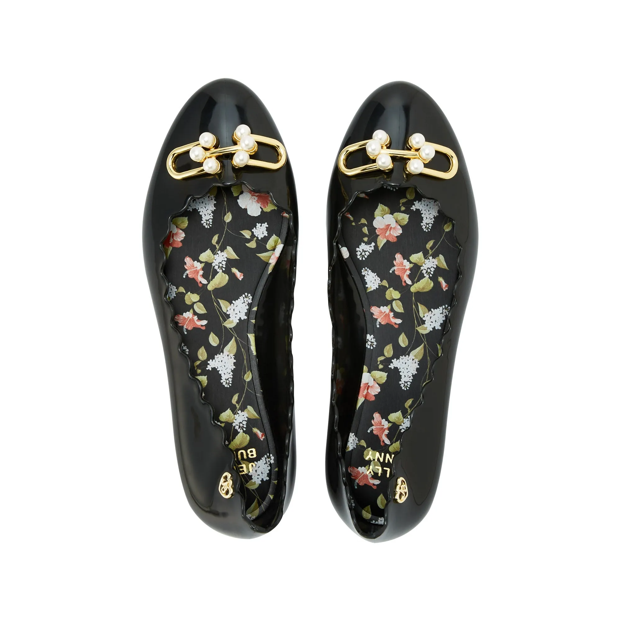 Sophie Marisa Flat Ballerinas Black