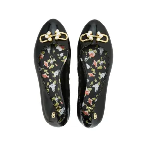 Sophie Marisa Flat Ballerinas Black