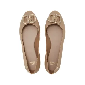 Sophie Matt Orin Flat Ballerinas Brown