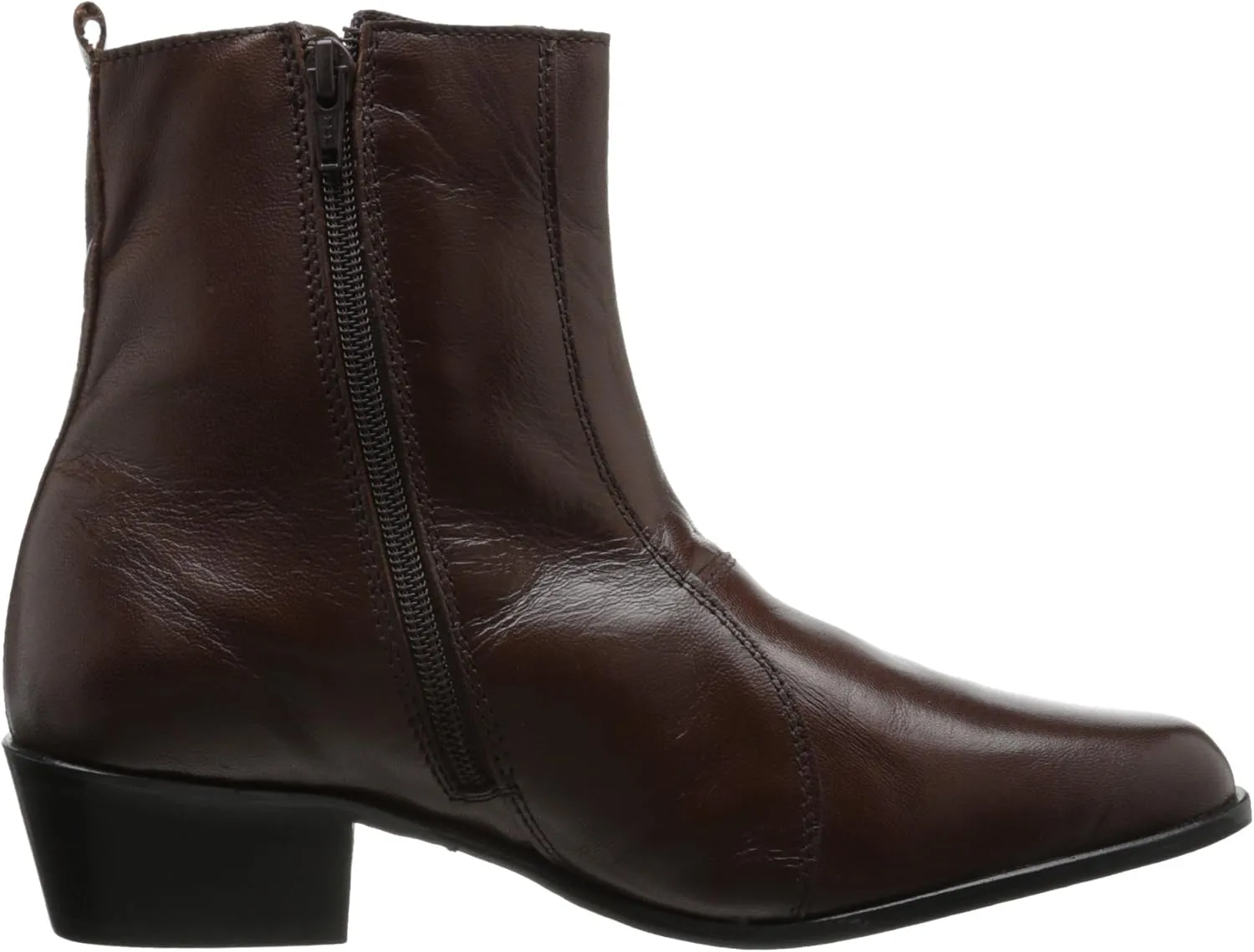 Stacy Adams Men's Santos Plain-Toe Side Zipper Boot