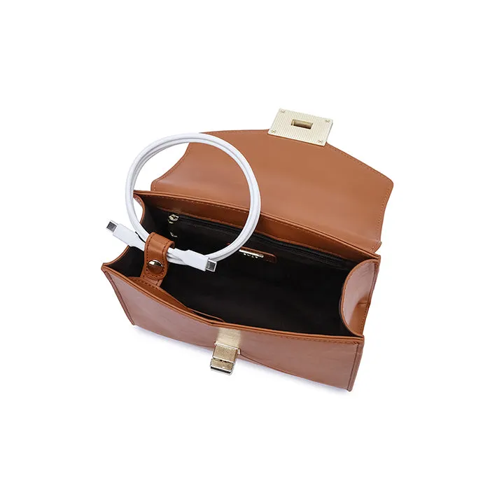 Stylish Twist Satchel Bag BD 152