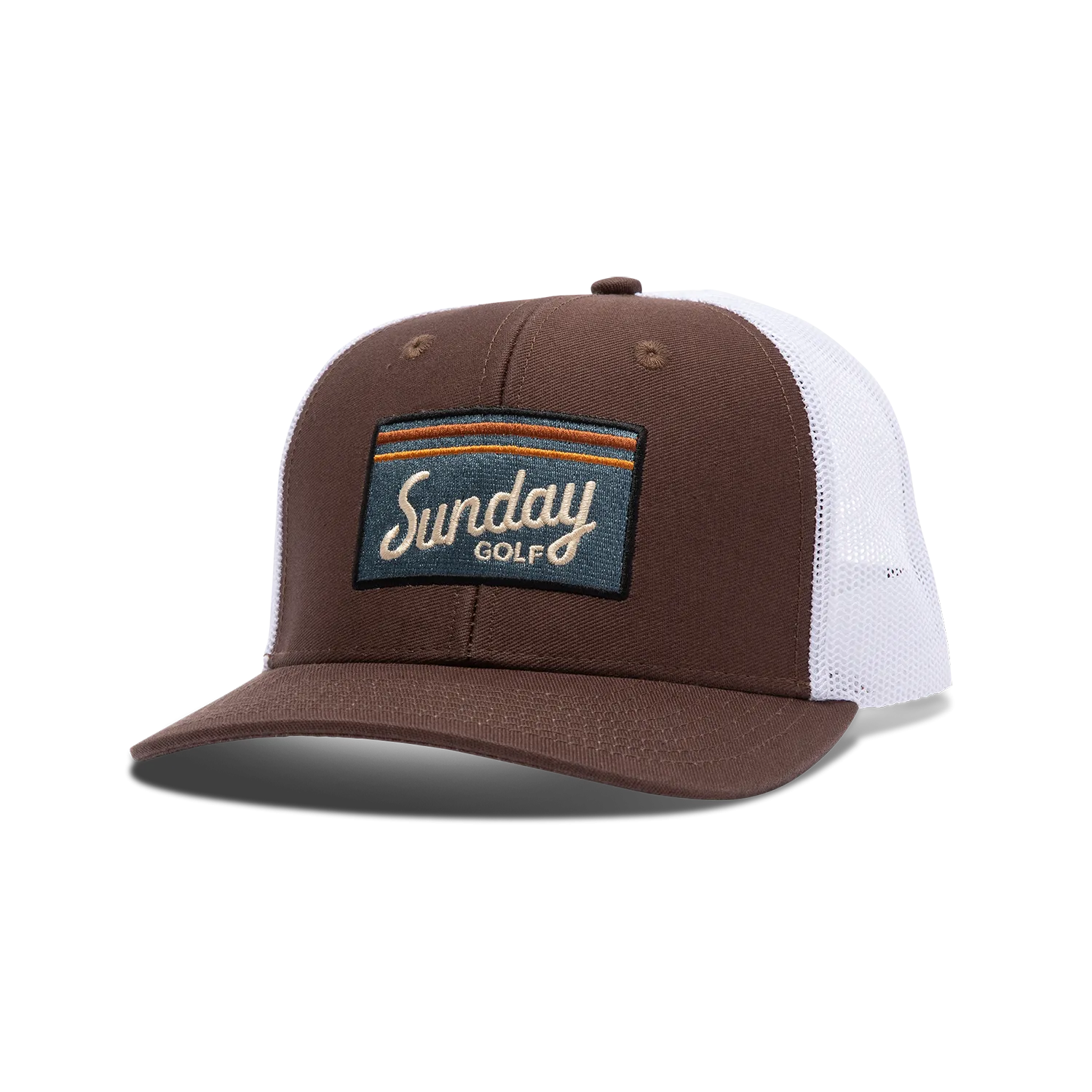 Sunday Golf Trucker Golf Hat | Brown