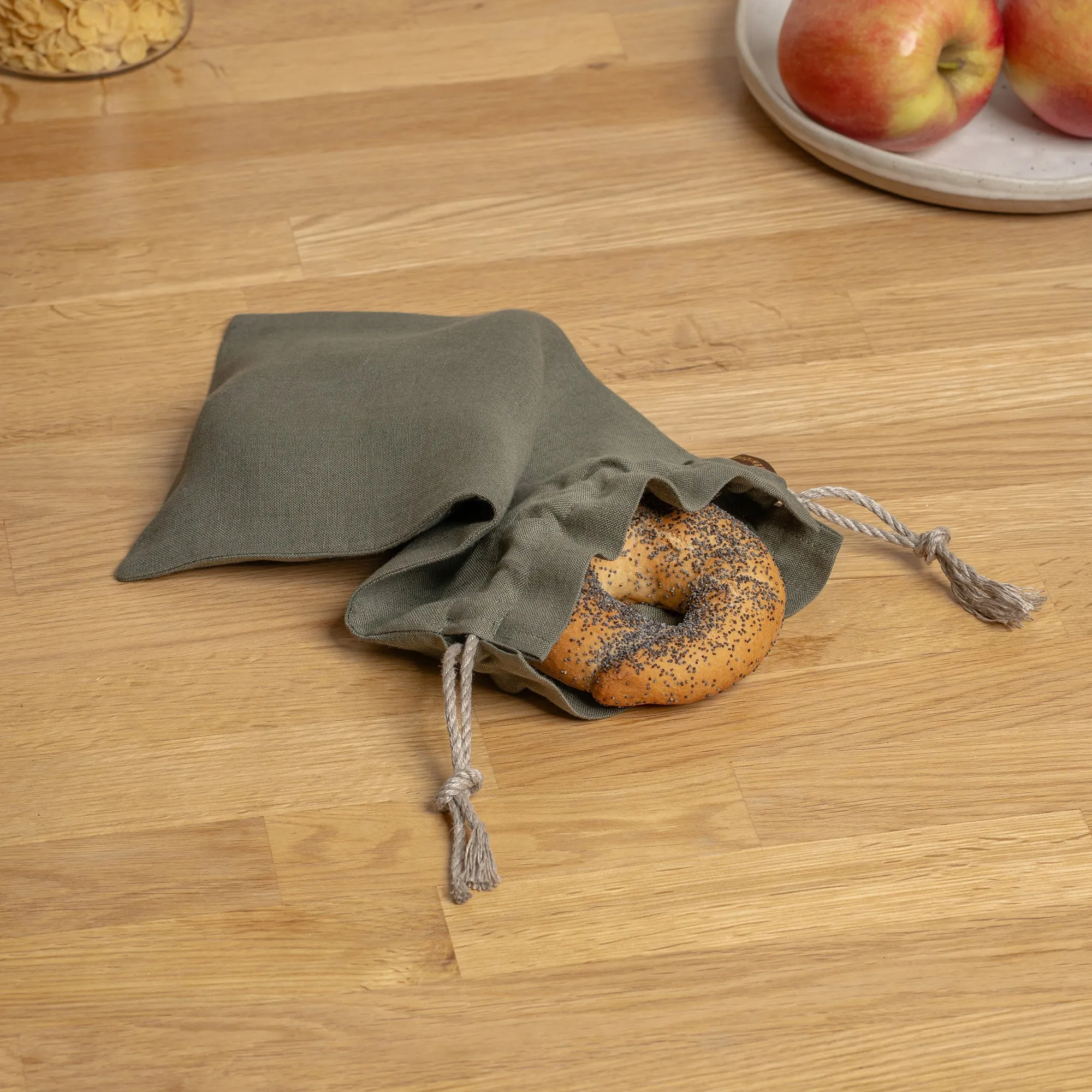 Sustainable Linen Bread Bag