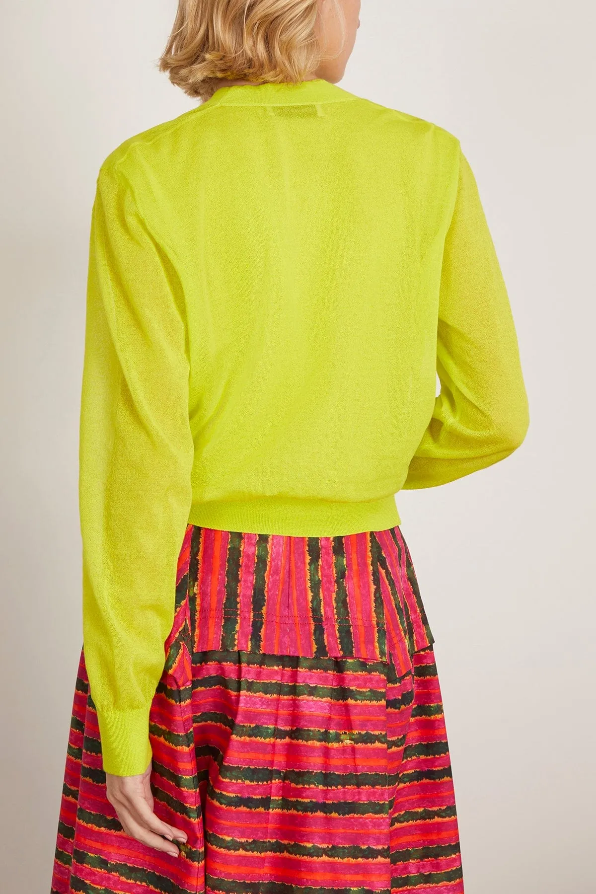 Talita Cardigan in Yellow