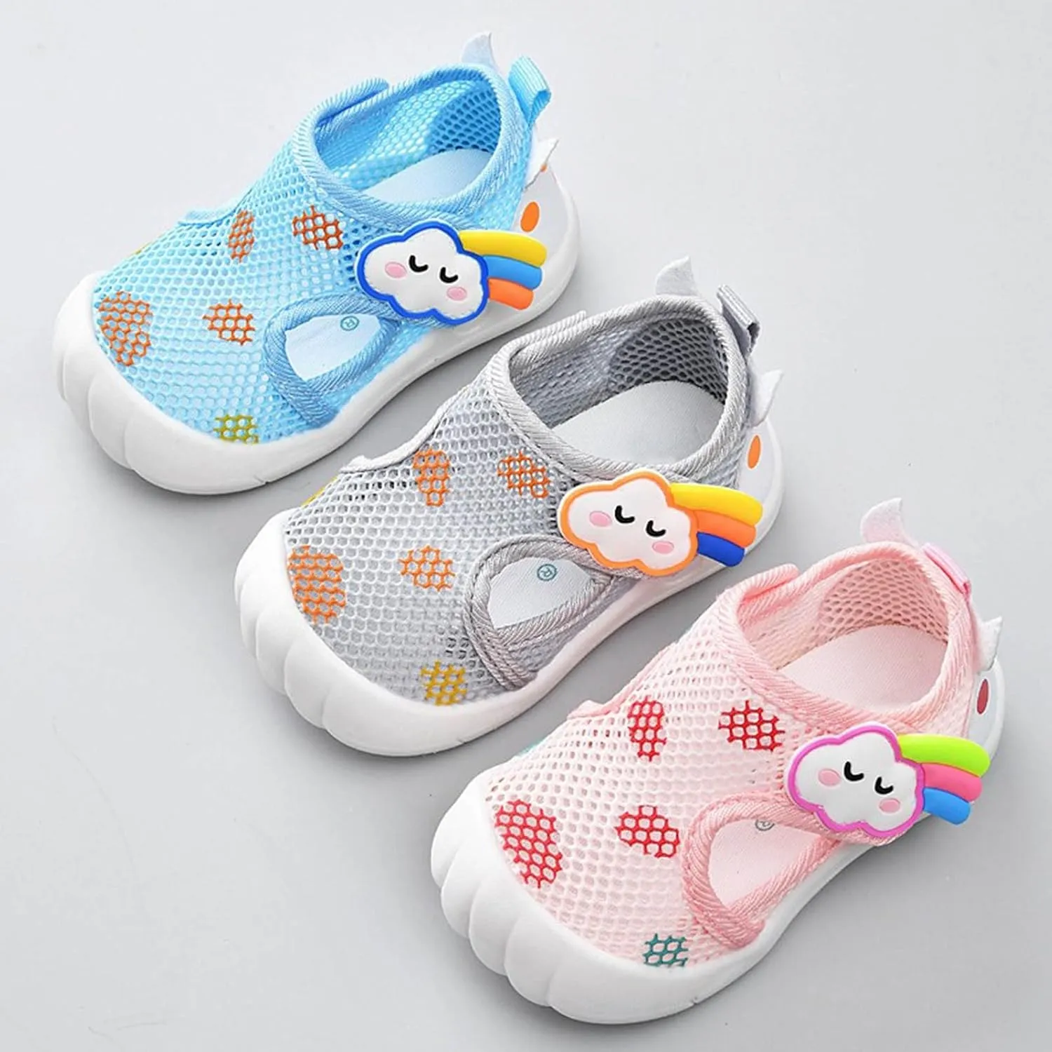 Toddler Water Shoes Barefoot Water Shoes for Kids Baby Socks with Arch Support Breathable Baby Girl Sneakers Size 12
