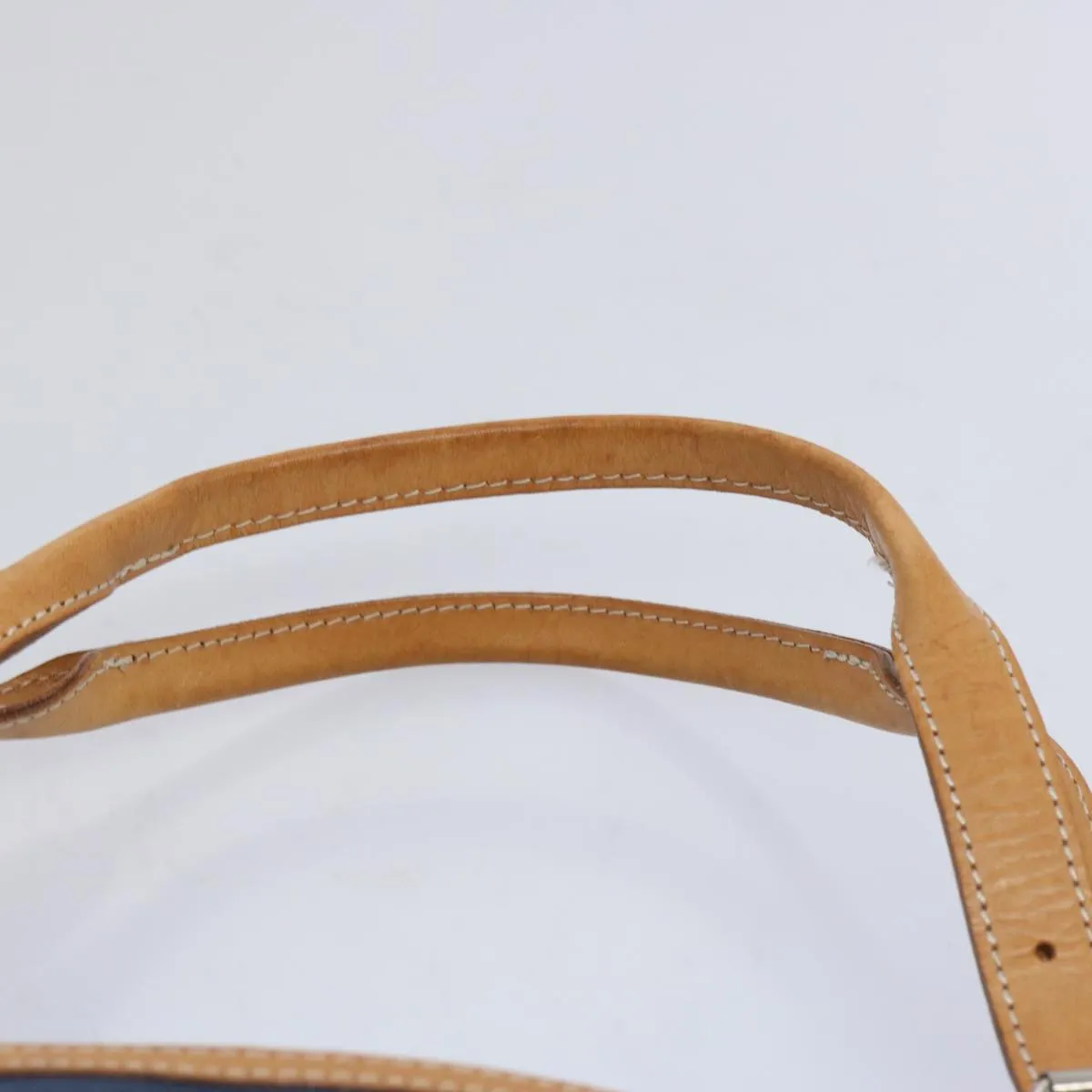 Trendy Inspired Burberry Blue Label Tote Bag Canvas Navy Auth Ti1535
