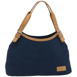 Trendy Inspired Burberry Blue Label Tote Bag Canvas Navy Auth Ti1535