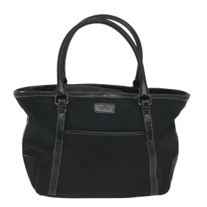Trendy Inspired Burberry Blue Label Tote Bag Nylon Black Auth 56630