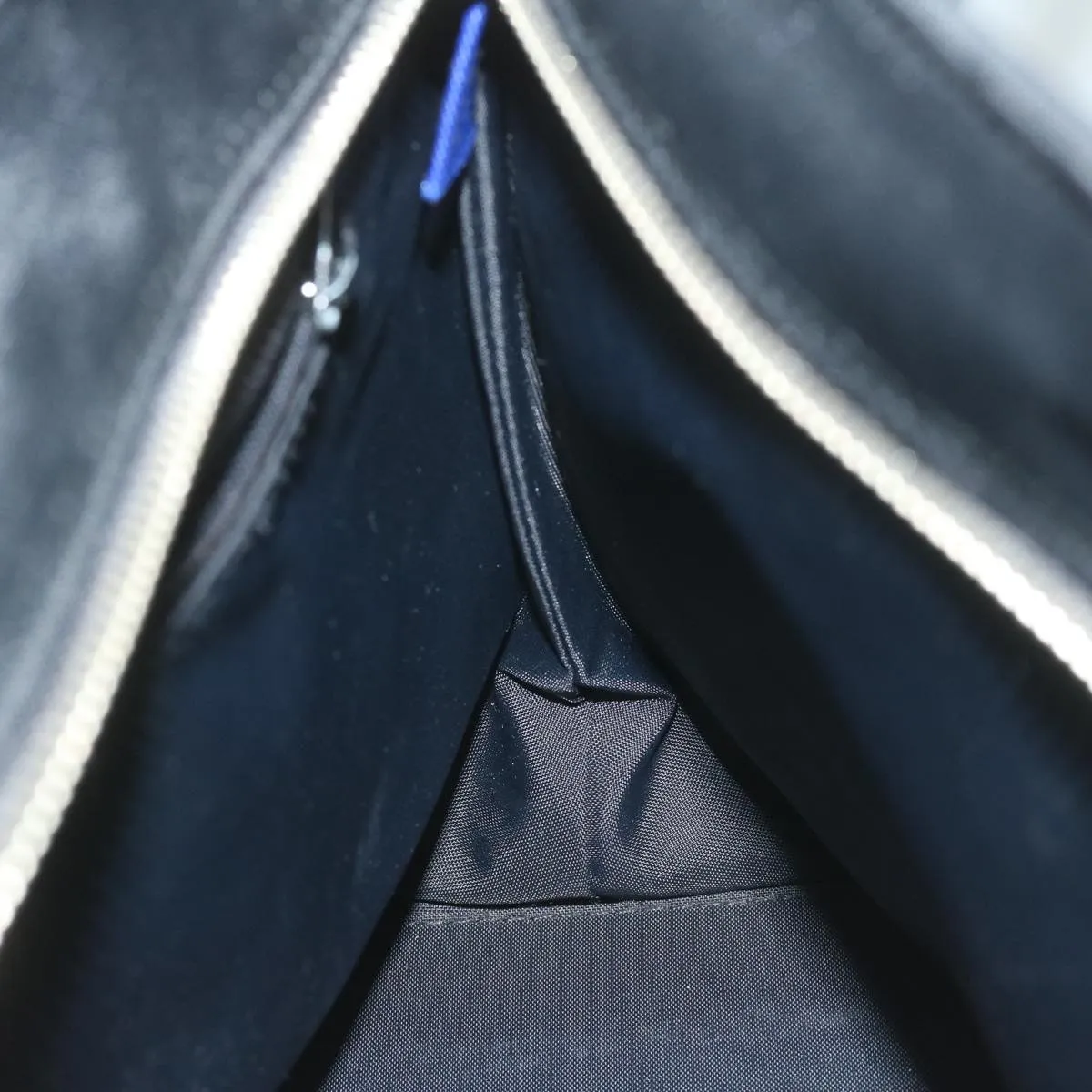 Trendy Inspired Burberry Blue Label Tote Bag Nylon Black Auth Bs10845