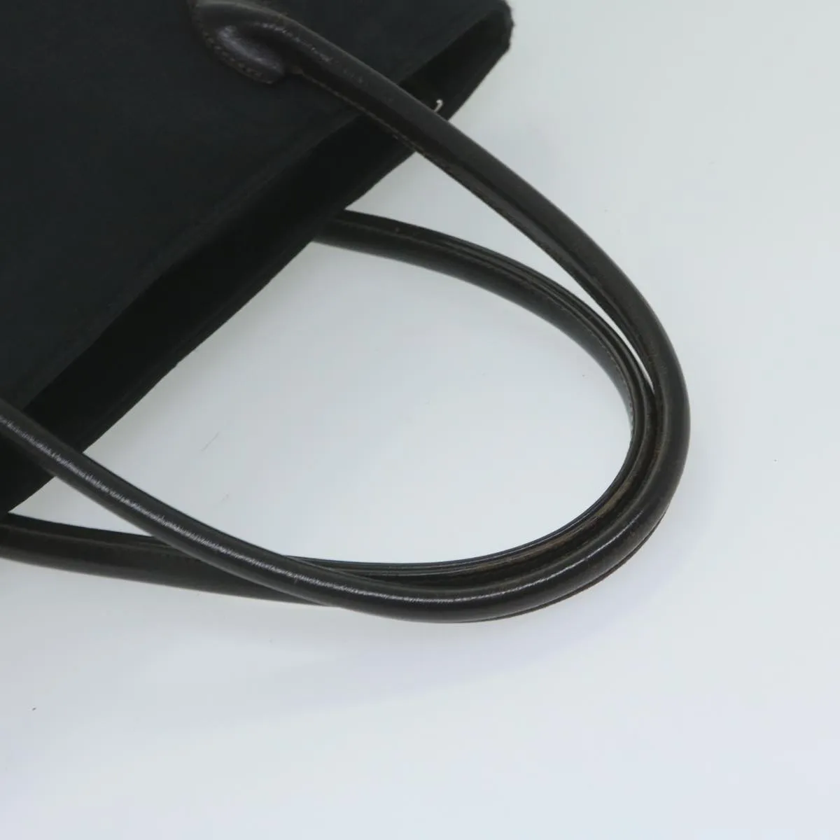 Trendy Inspired Burberry Blue Label Tote Bag Nylon Black Auth Bs10845