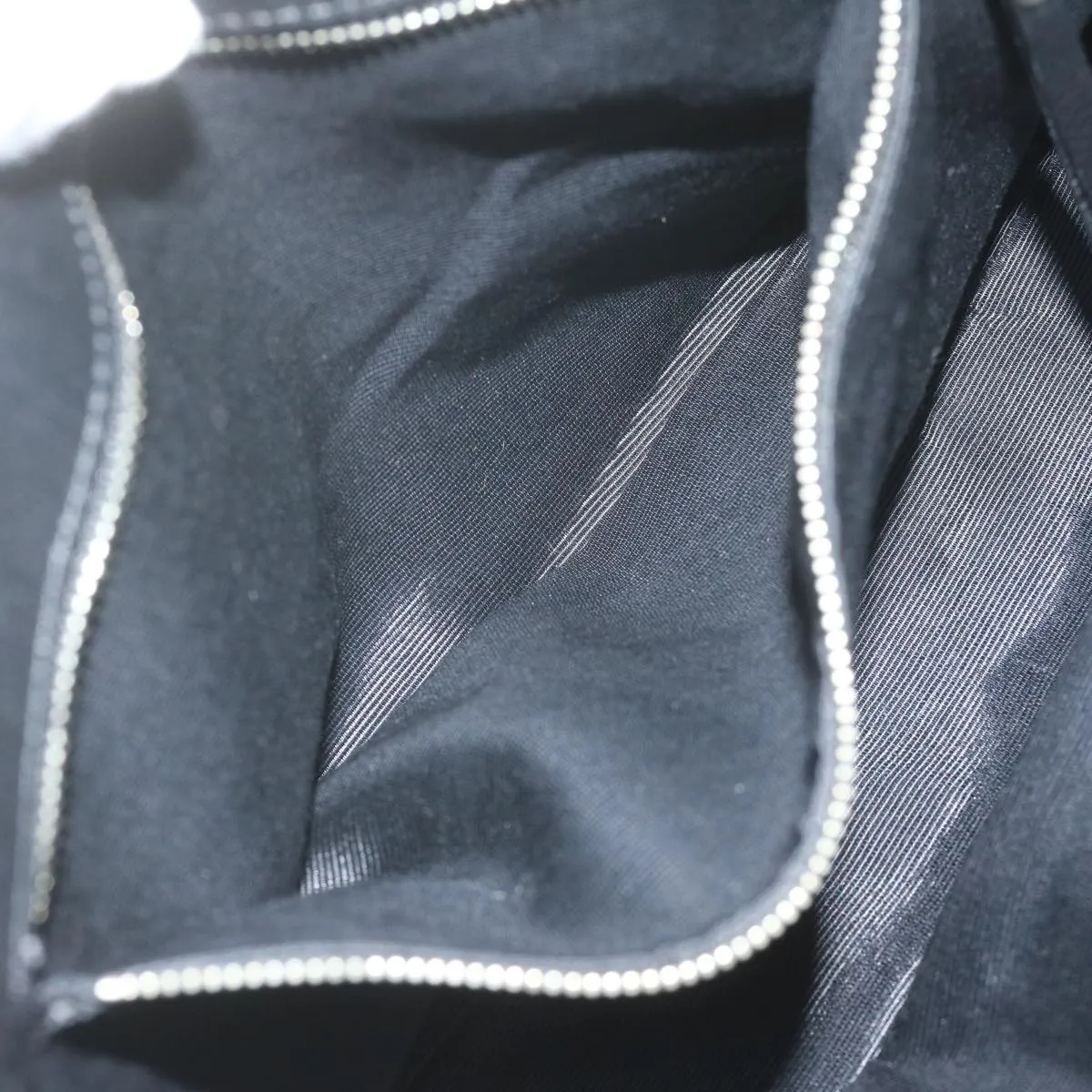 Trendy Inspired Burberry Nova Check Blue Label Tote Bag Canvas Black Auth Hk1018