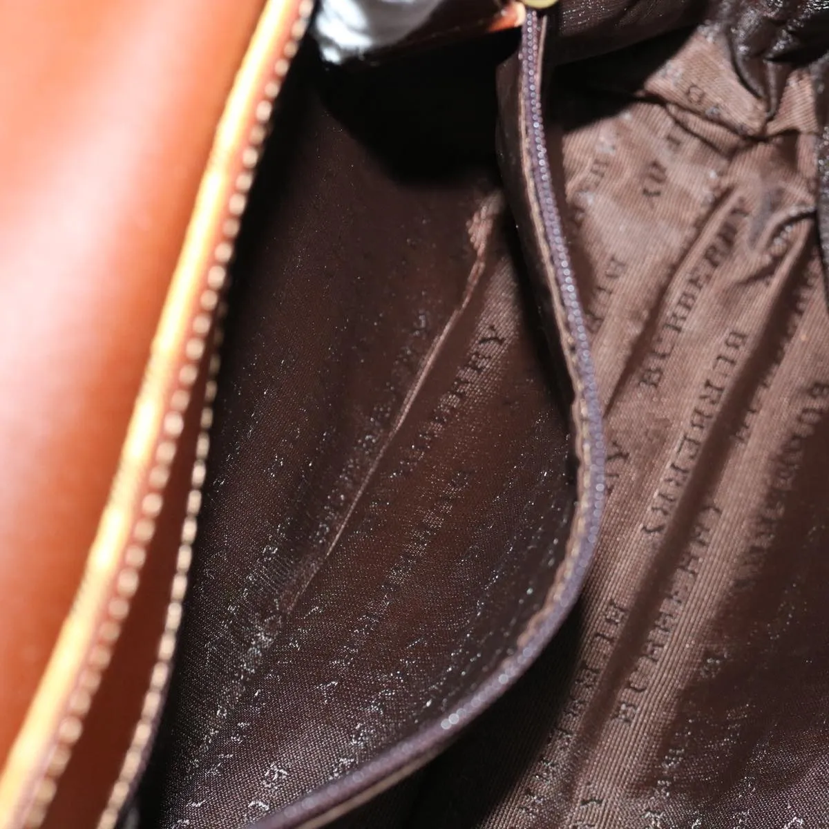 Trendy Inspired Burberry Nova Check Shoulder Bag Pvc Beige Brown Auth 70944