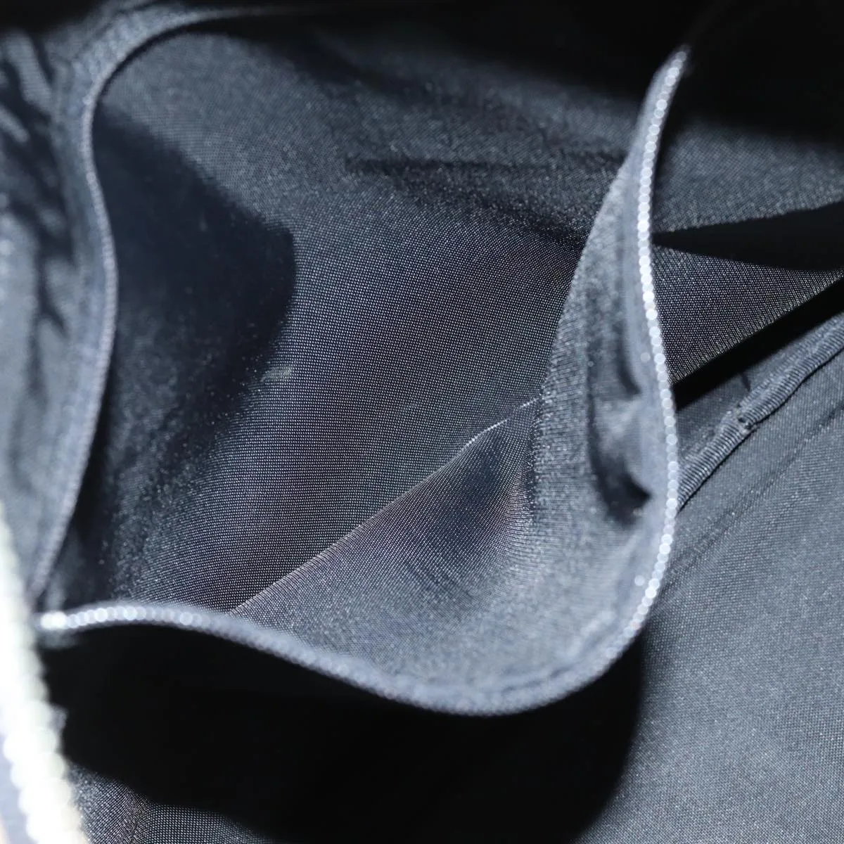 Trendy Inspired Burberryss Nova Check Blue Label Tote Bag Nylon Black Auth Yk12675