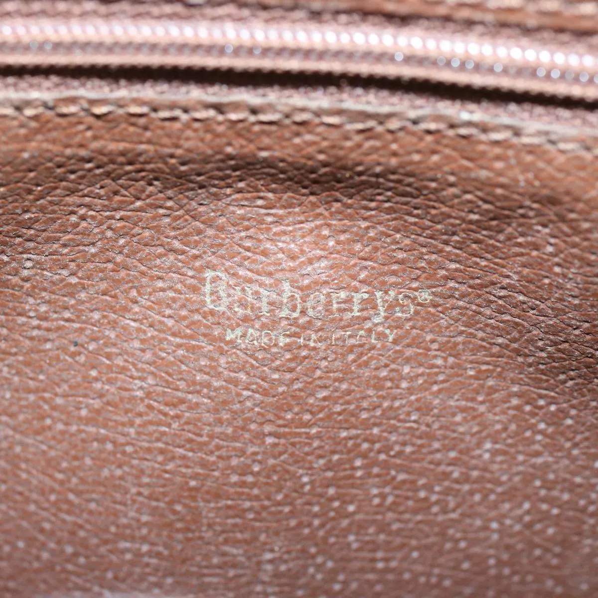 Trendy Inspired Burberryss Nova Check Clutch Bag Pvc Leather Beige Auth Yk10533
