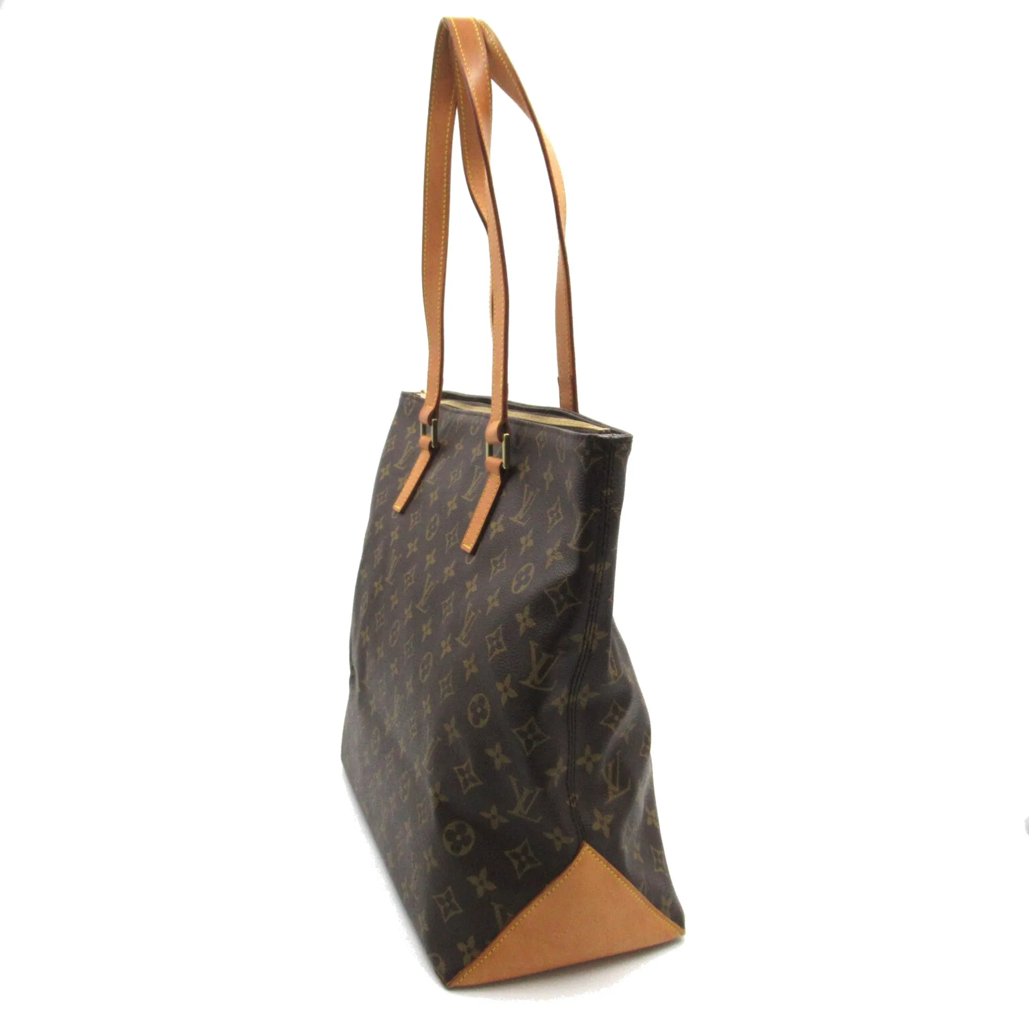 Trendy Inspired Louis Vuitton Cabas Mezzo Brown Monogram Pvc Coated Canvas M51151