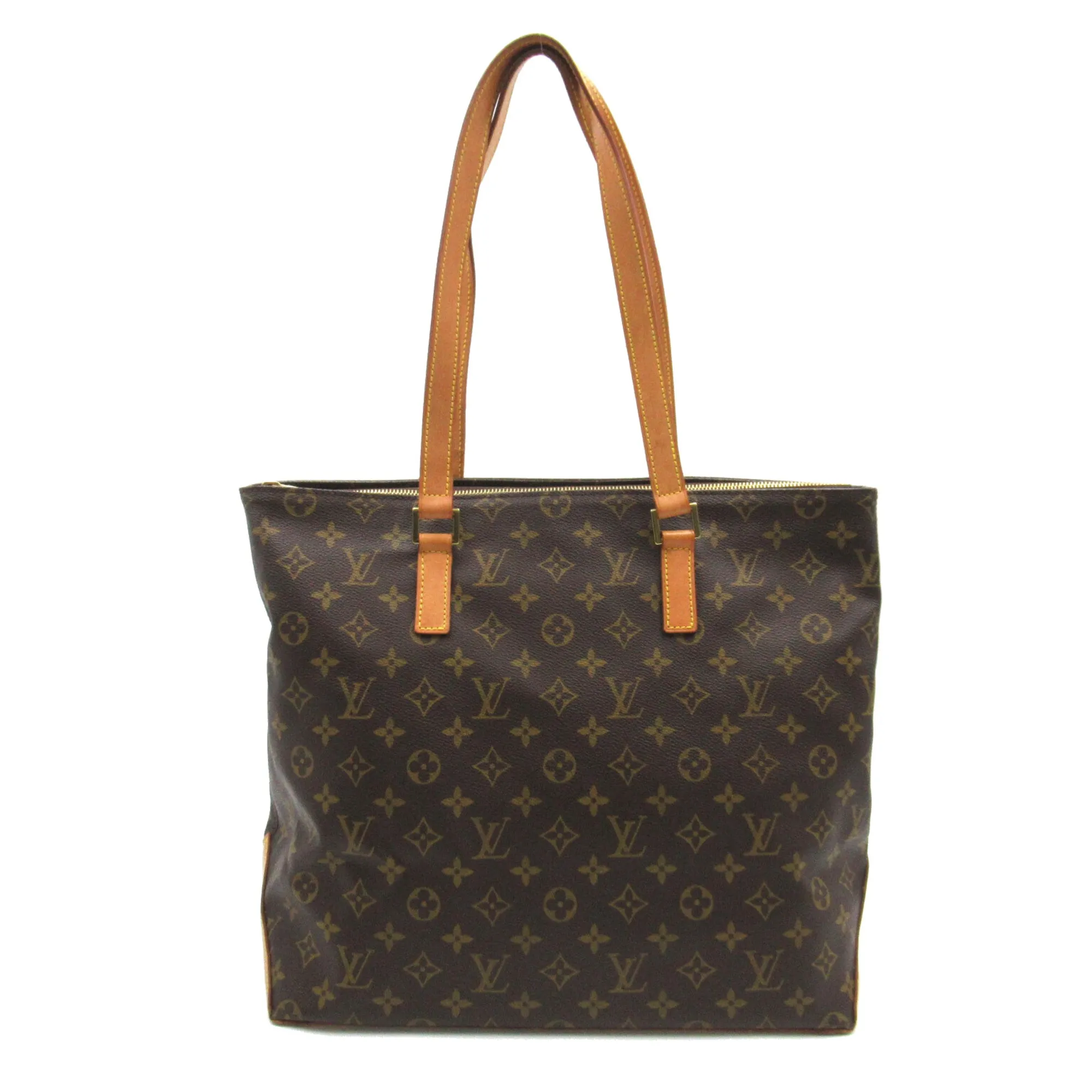 Trendy Inspired Louis Vuitton Cabas Mezzo Brown Monogram Pvc Coated Canvas M51151
