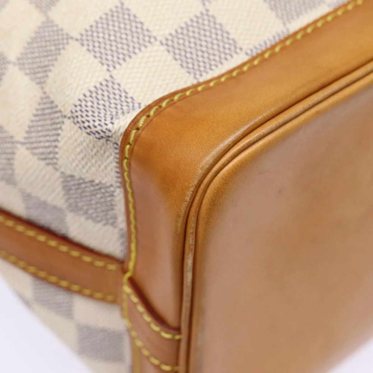 Trendy Inspired Louis Vuitton Damier Azur Noe Bb Shoulder Bag N41220 Lv Auth 88438