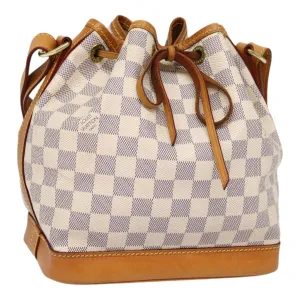 Trendy Inspired Louis Vuitton Damier Azur Noe Bb Shoulder Bag N41220 Lv Auth 88438
