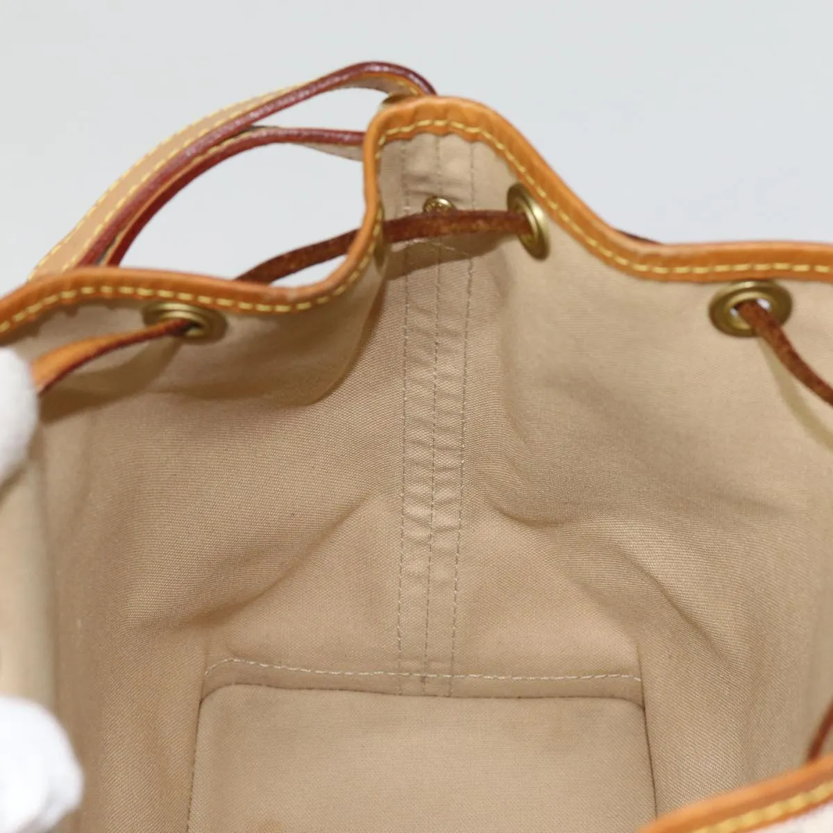 Trendy Inspired Louis Vuitton Damier Azur Noe Bb Shoulder Bag N41220 Lv Auth 88438