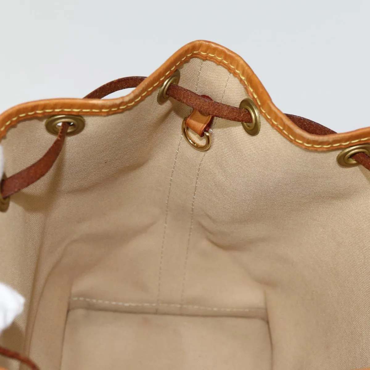Trendy Inspired Louis Vuitton Damier Azur Noe Bb Shoulder Bag N41220 Lv Auth 88438