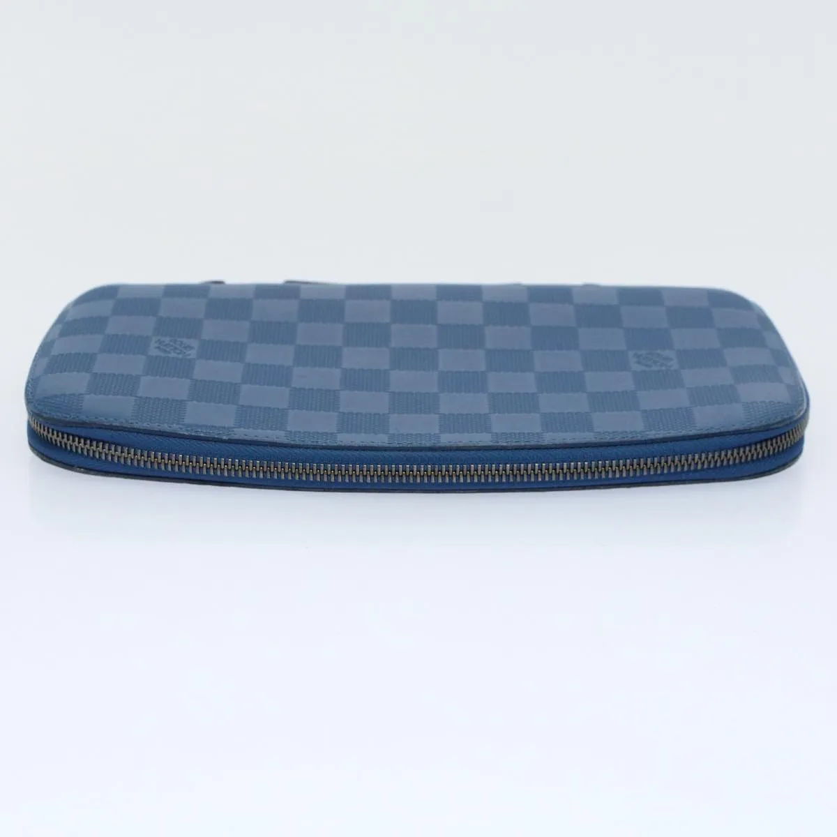 Trendy Inspired Louis Vuitton Damier Infini  Organizer Atholl Clutch Bag Blue M30653 Auth Ki3459