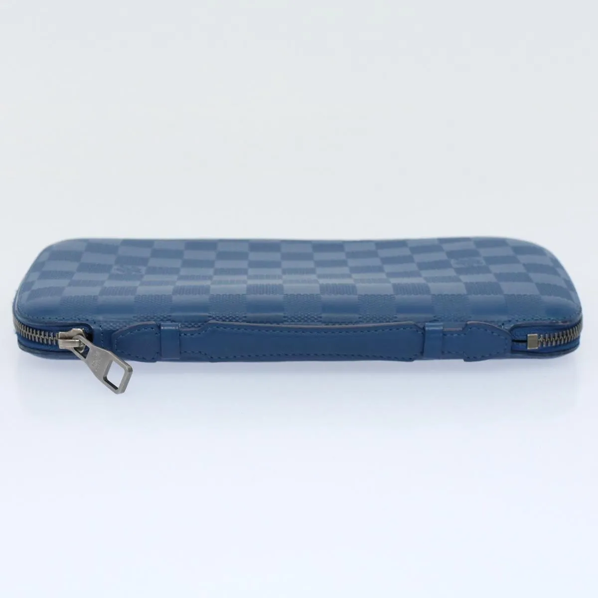 Trendy Inspired Louis Vuitton Damier Infini  Organizer Atholl Clutch Bag Blue M30653 Auth Ki3459