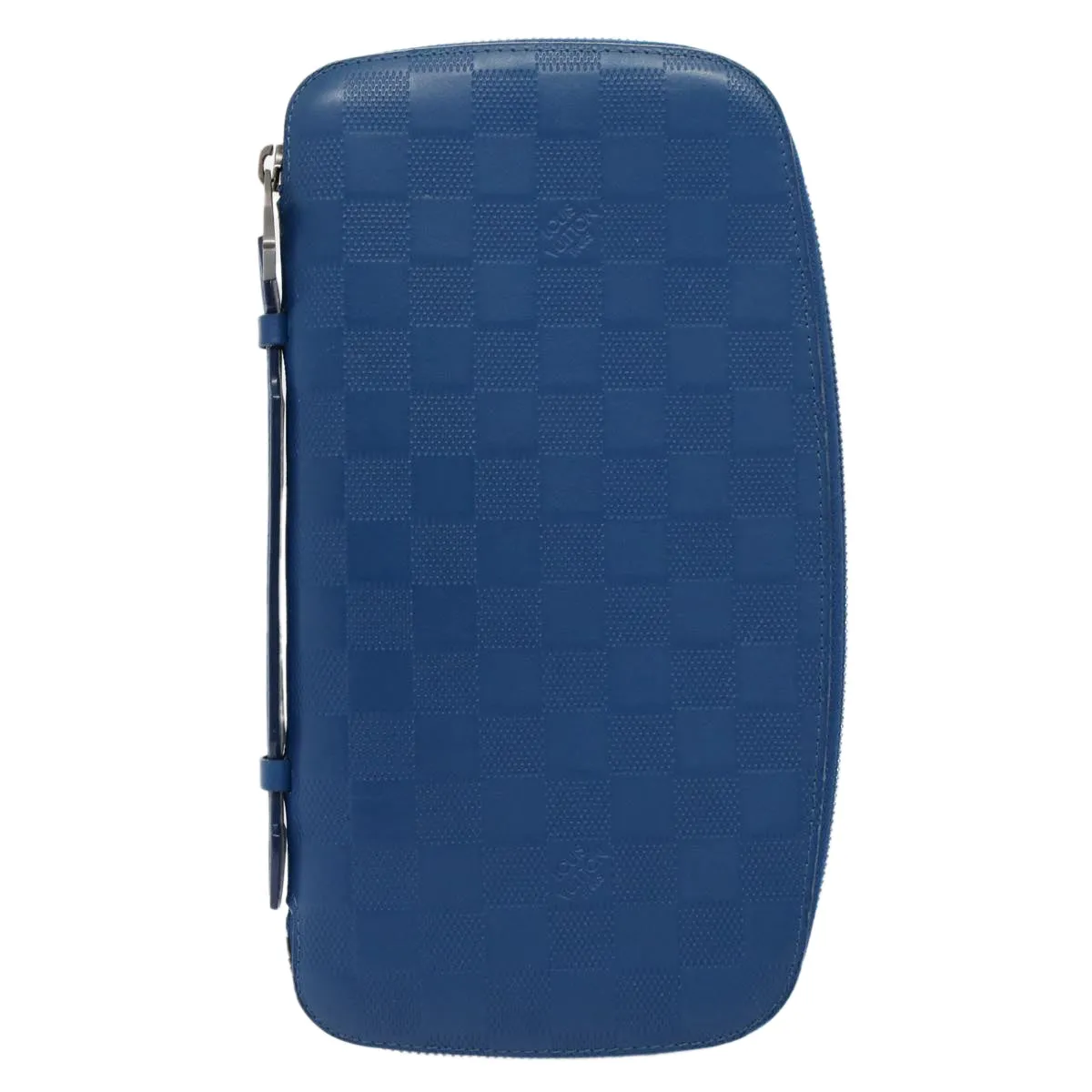 Trendy Inspired Louis Vuitton Damier Infini  Organizer Atholl Clutch Bag Blue M30653 Auth Ki3459