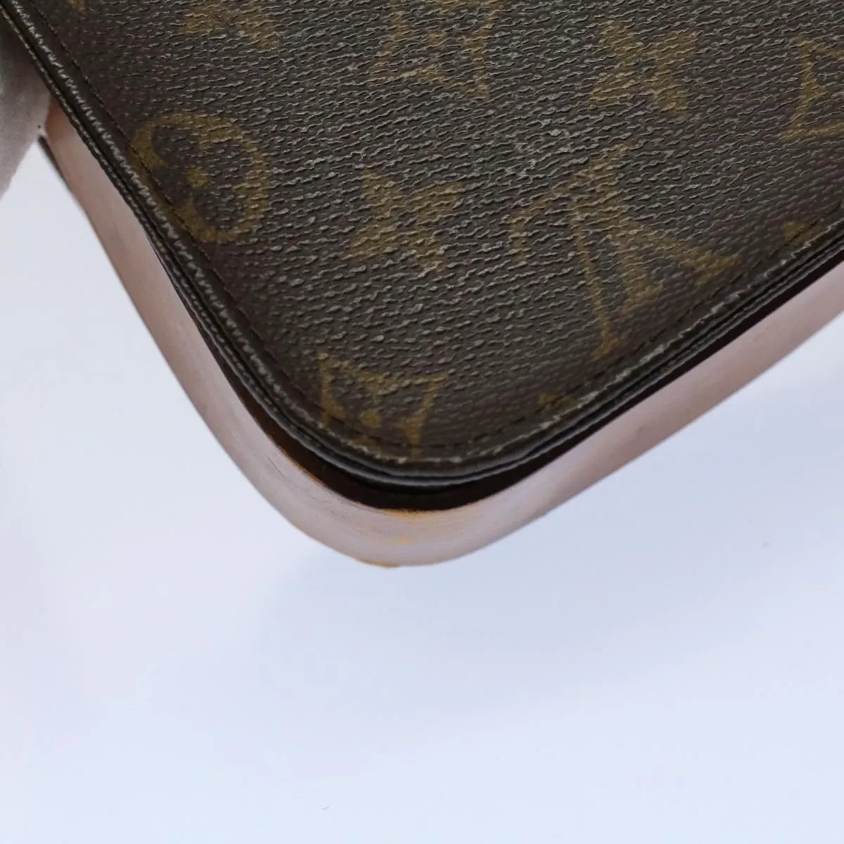 Trendy Inspired Louis Vuitton Monogram Cartouchiere Gm Shoulder Bag M51252 Lv Auth Bs9772